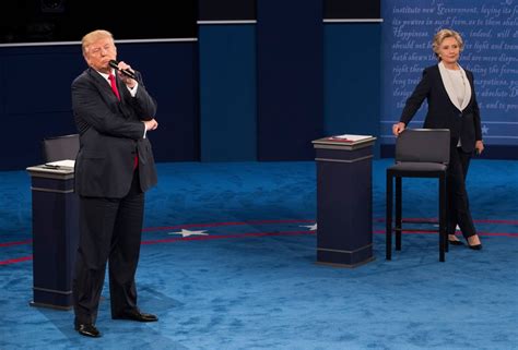 opinion donald trump vs hillary clinton more a brawl than a debate