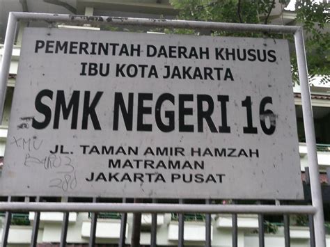 Smk Negeri 16 Jakarta Jakarta