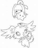 Coloring Pages Anime Disimpan Coloringpagesfortoddlers Dari Jewelpet Activity Fun Colouring sketch template