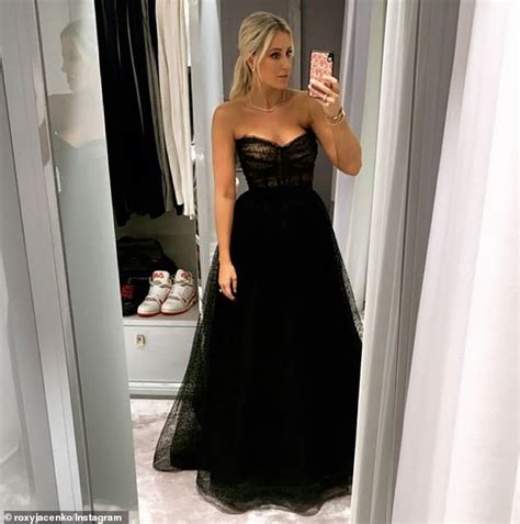 roxy jacenko stuns in plunging couture gown at heiress francesca packer
