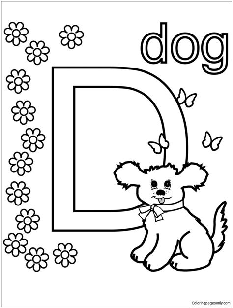 dog coloring page dog coloring page alphabet coloring pages