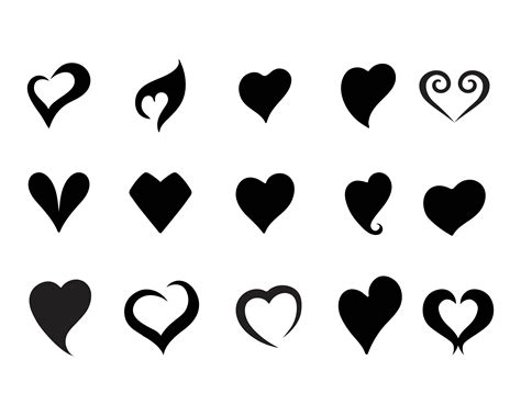 heart logo  vector art   downloads