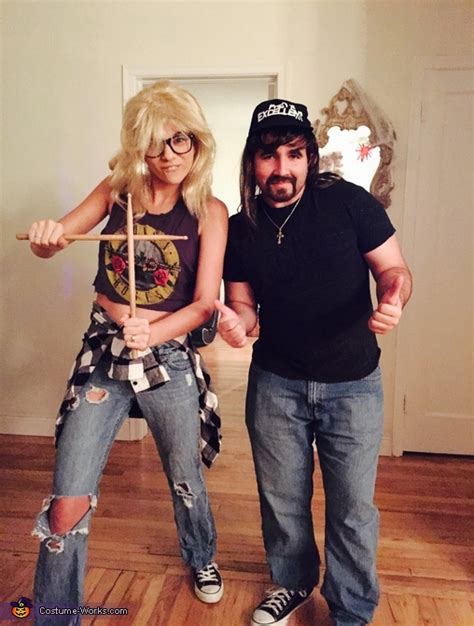 wayne and garth couple costume mind blowing diy costumes