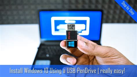 how to install windows 10 from usb flash driver complete tutorial youtube