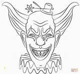 Clown Coloring Pennywise Pages Fresh Stock Printable Divyajanani sketch template