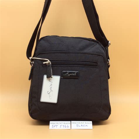 spirit lightweight travel crossbody bag style  black discount bags  leather goods