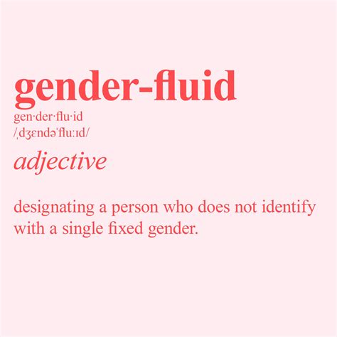 this video explains what it means to identify as genderfluid teen vogue