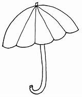 Umbrella Coloring Beach Pages Cut Outs Clipart Clip Printable Getcolorings sketch template