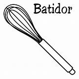 Batidor Batidoras sketch template