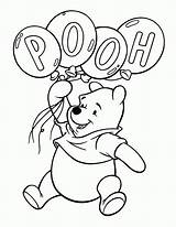 Pooh Winnie Coloring Pages Kids Colouring Disney Color Sheets Bear Baby Colorear Kleurplaten Para sketch template