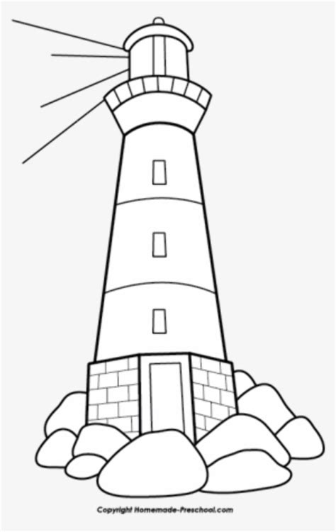 high quality lighthouse clipart outline transparent png images