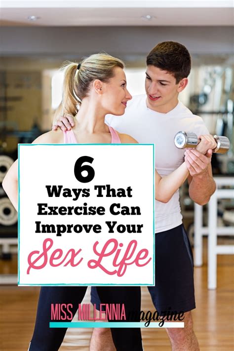 6 ways that exercise can improve your sex life