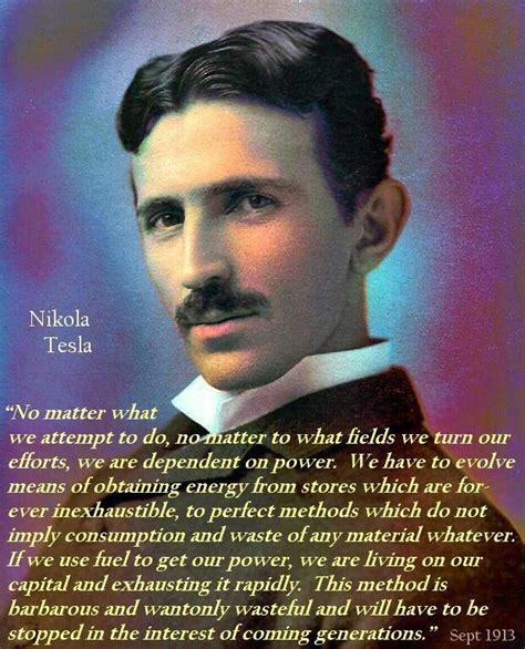 Nikola Tesla 1913 Recent Proof Of My 800 A Day
