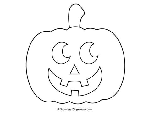 cute jack  lantern coloring page jack  lantern color coloring pages