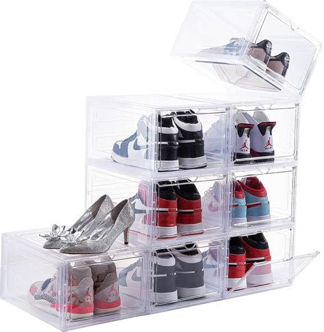 attelite clear shoe boxset  stackable plastic ubuy south africa