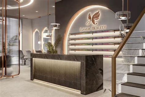 ladies spa beauty nail salon store interior decoration design