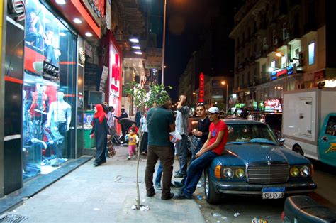 Photo Evening Street Scene In Cairo Egypt Susan Shain
