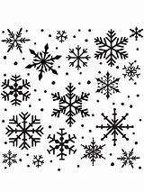 Snowflake Stencils Printable Print Stencil A4 Teens Then Them Favorite Choose Kids Size sketch template