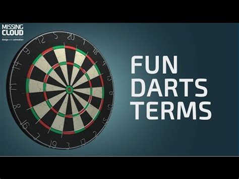 fun darts terms  slang darts animation youtube