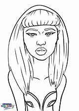 Minaj Nicki Everfreecoloring sketch template