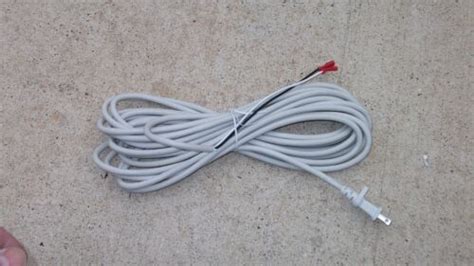 white electric power cord fits  oreck upright xl   vacuum  ebay