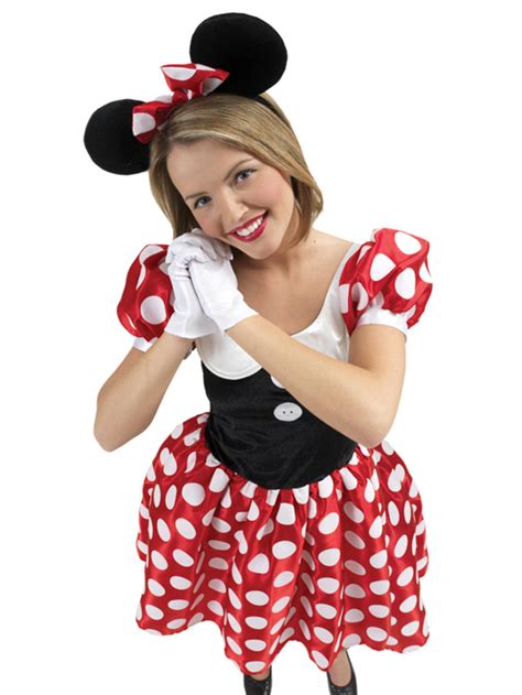 adult disney minnie mouse fancy dress costume ladies women female buy online