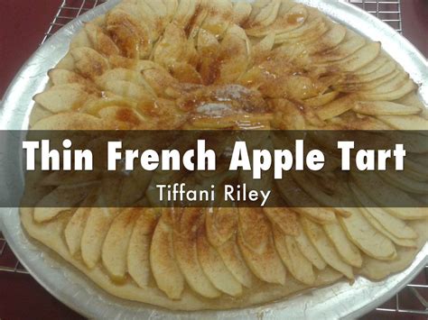 Thin French Apple Tart By 9958956