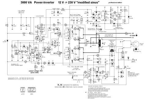 tamogatas kisebb power inverter schematic circuit diagram megragad ugrani relativ