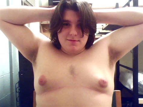 shirtless chub nipples