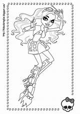 Monster High Coloring Pages Printable Wallpapers Robecca Kids Baby Hq Lagoona Rebecca Steam Toralei Choose Board Valentine sketch template