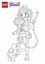 Coloring Lego Friends Pages Popular Colouring Printable sketch template