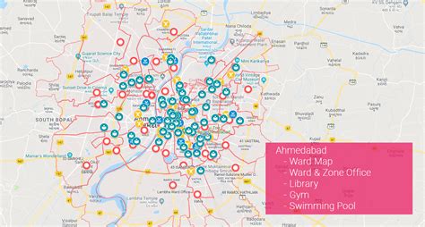 map  ahmedabad city map    urban talks