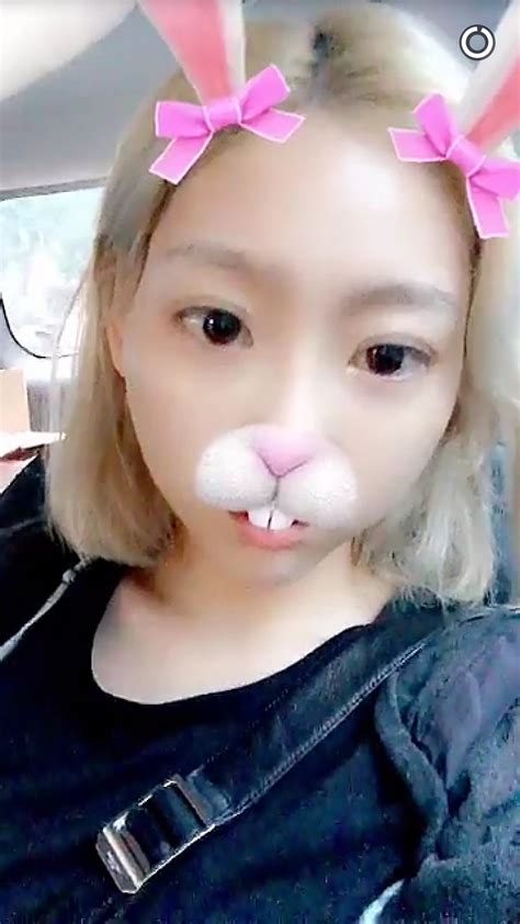 Taeyeon 태연 On Twitter [taengchat] Taeyeon Snapchat Update 2 Bunnie
