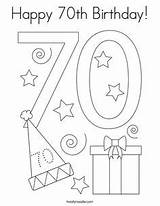 Coloring 70th Twisty 17th sketch template