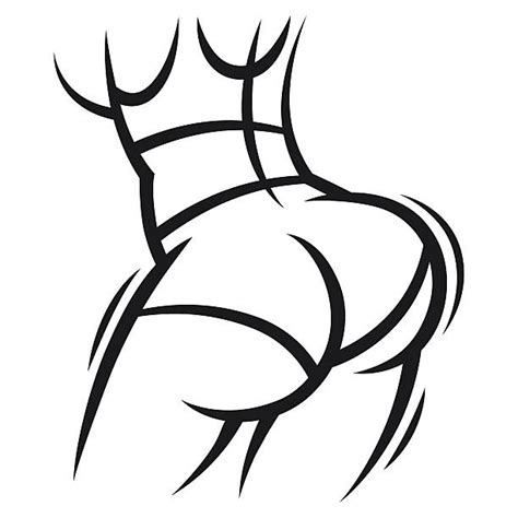 Royalty Free Cartoon Butt Clip Art Vector Images And Illustrations Istock