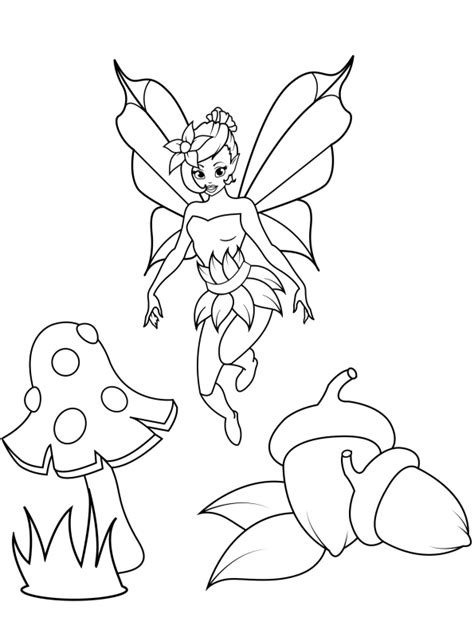 kids  funcom coloring page fairies kids fairy autumn