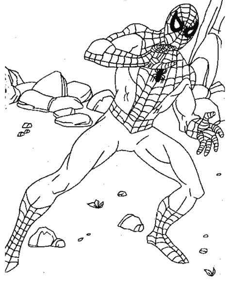 printable spiderman pictures coloring home