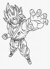 Goku Dbs Saiyan Wiss sketch template