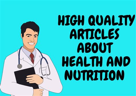 high quality articles  health  nutrition  ivana fiverr