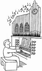 Organ Kerkorgel Orgel Organist Cartoon Muziek Musicals Bach Leraar Broadway Gevoelens Spreuken Schetsen Tekenen Baamboozle Organs Humour Bord Musikinstrumente Grappig sketch template
