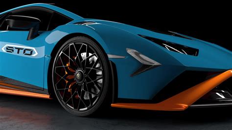 lamborghini huracan sto forged carbon fiber front carnards dmc