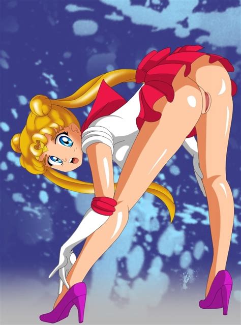 rule 34 ass bent over bishoujo senshi sailor moon female female focus