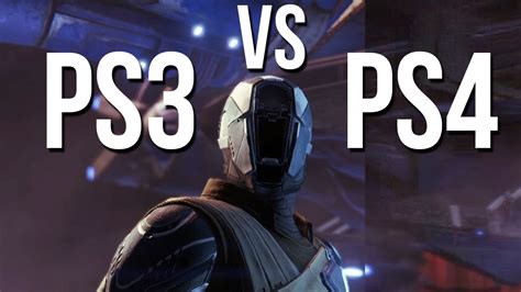 destiny ps4 vs ps3 gameplay comparison youtube