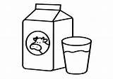 Litro Botella Cajas Lacteos Derivados Dibujar Productos Botellas Mantequilla Yogur Lácteos Artículo Fácil Envasado Seleccionar Comer Childrencoloring Flashcards sketch template