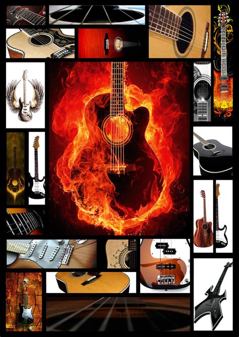 guitar poster  dookayla  deviantart