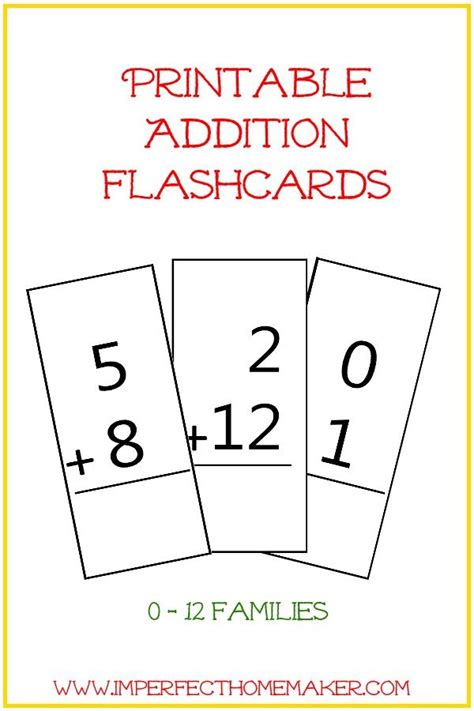 grade math flash cards