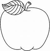 Apple Manzana Manzanas Frutas Siluetas Imagui Shofar Fruta Bmp Objetos Dibujalia Triste Redondita sketch template
