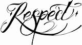 Respect Drawing Drawings Paintingvalley Cursive sketch template