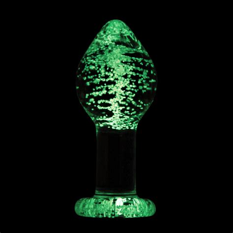 Buy The Firefly Glass Clear Glow In The Dark Borosilicate Large Anal