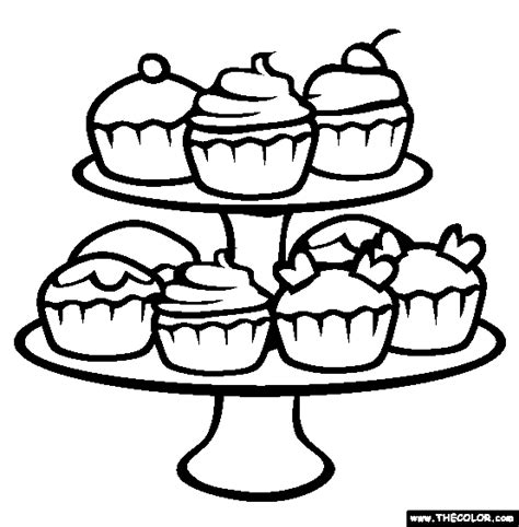 sweet treats  coloring pages page